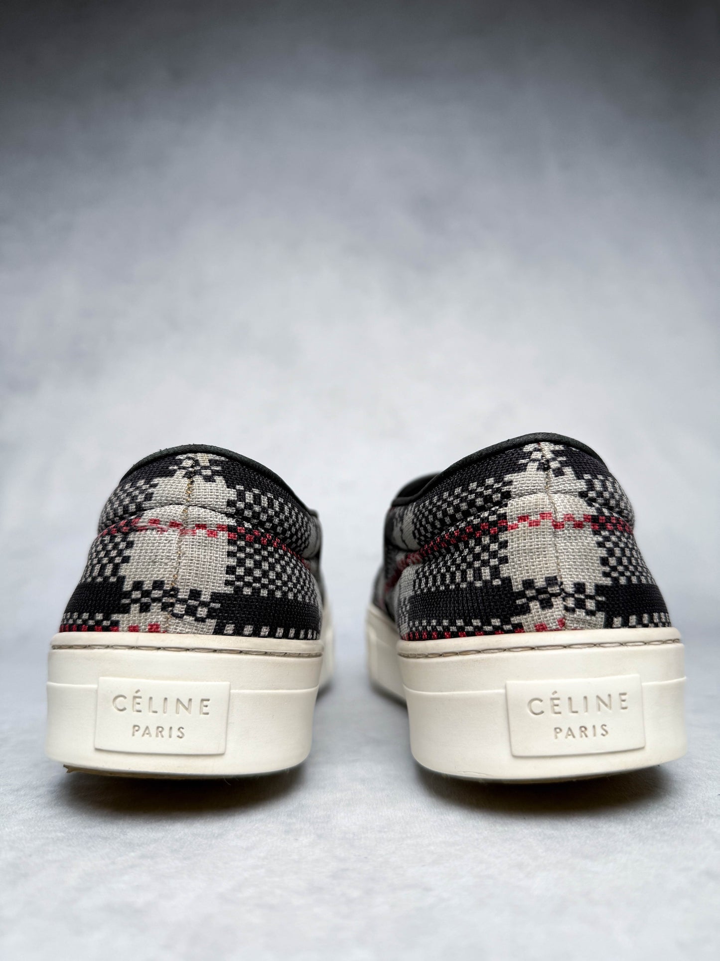 Celine Slip-On Sneaker Fabric/Leather (39.5)