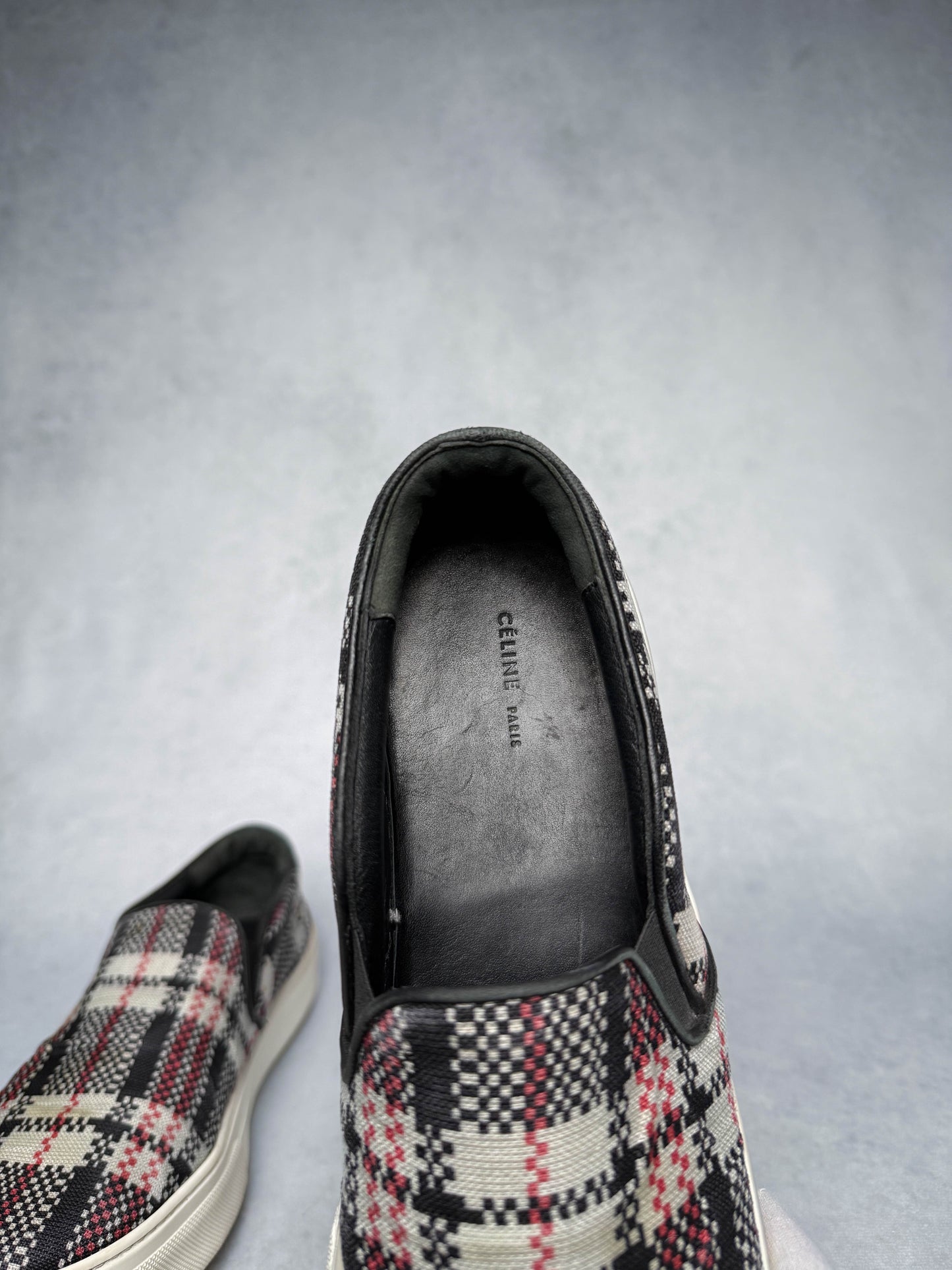 Celine Slip-On Sneaker Fabric/Leather (39.5)