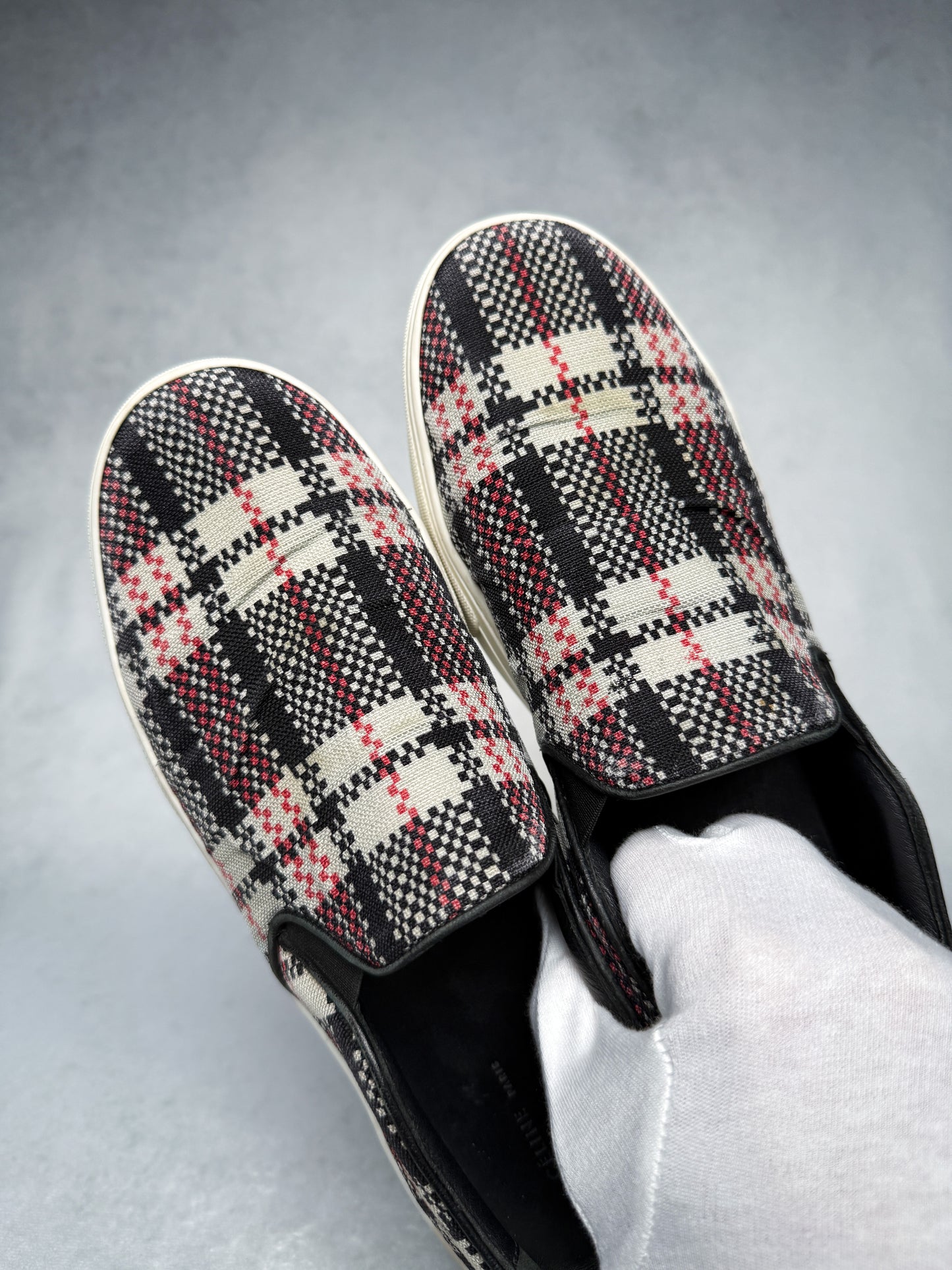Celine Slip-On Sneaker Fabric/Leather (39.5)
