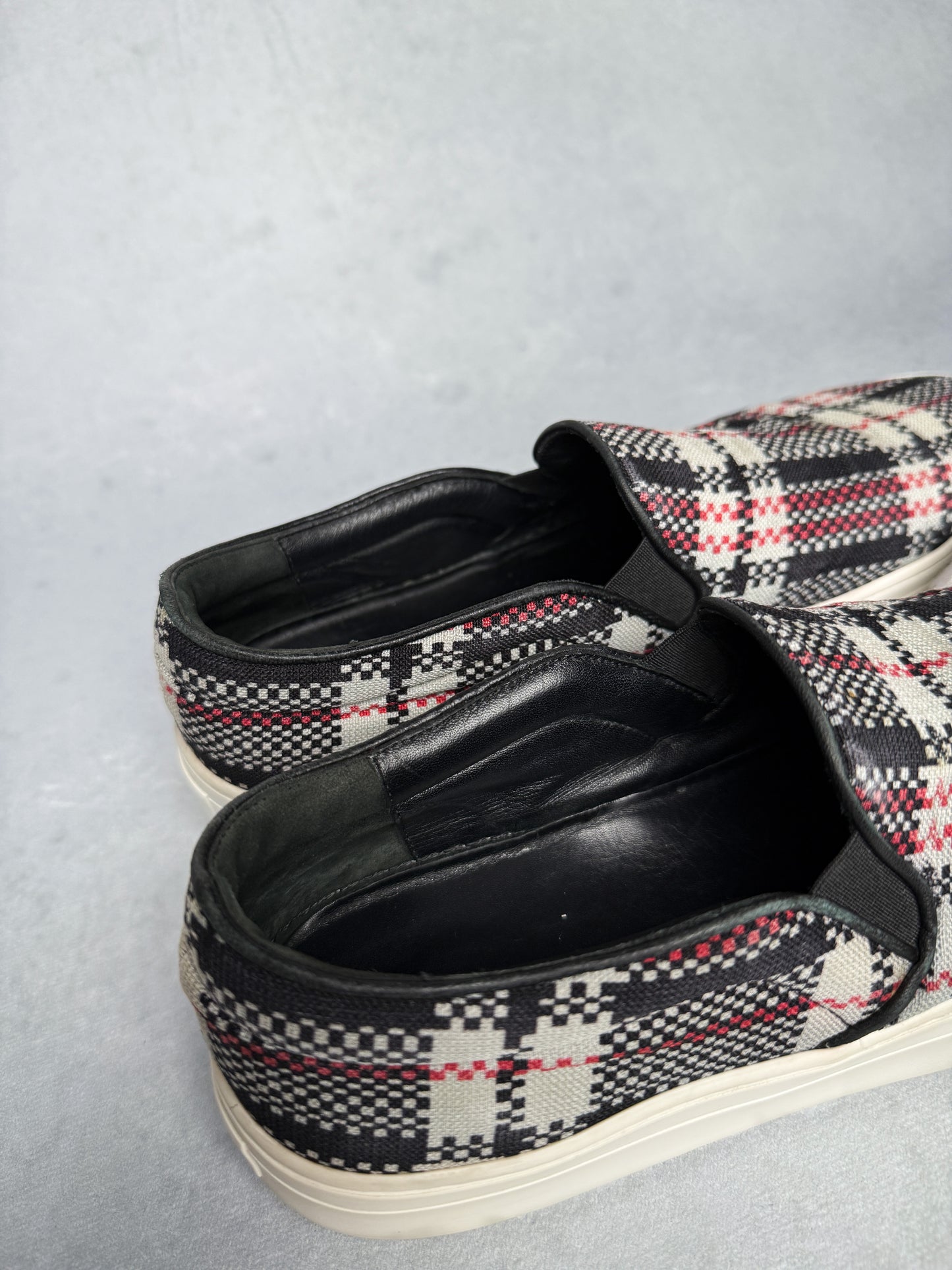 Celine Slip-On Sneaker Fabric/Leather (39.5)