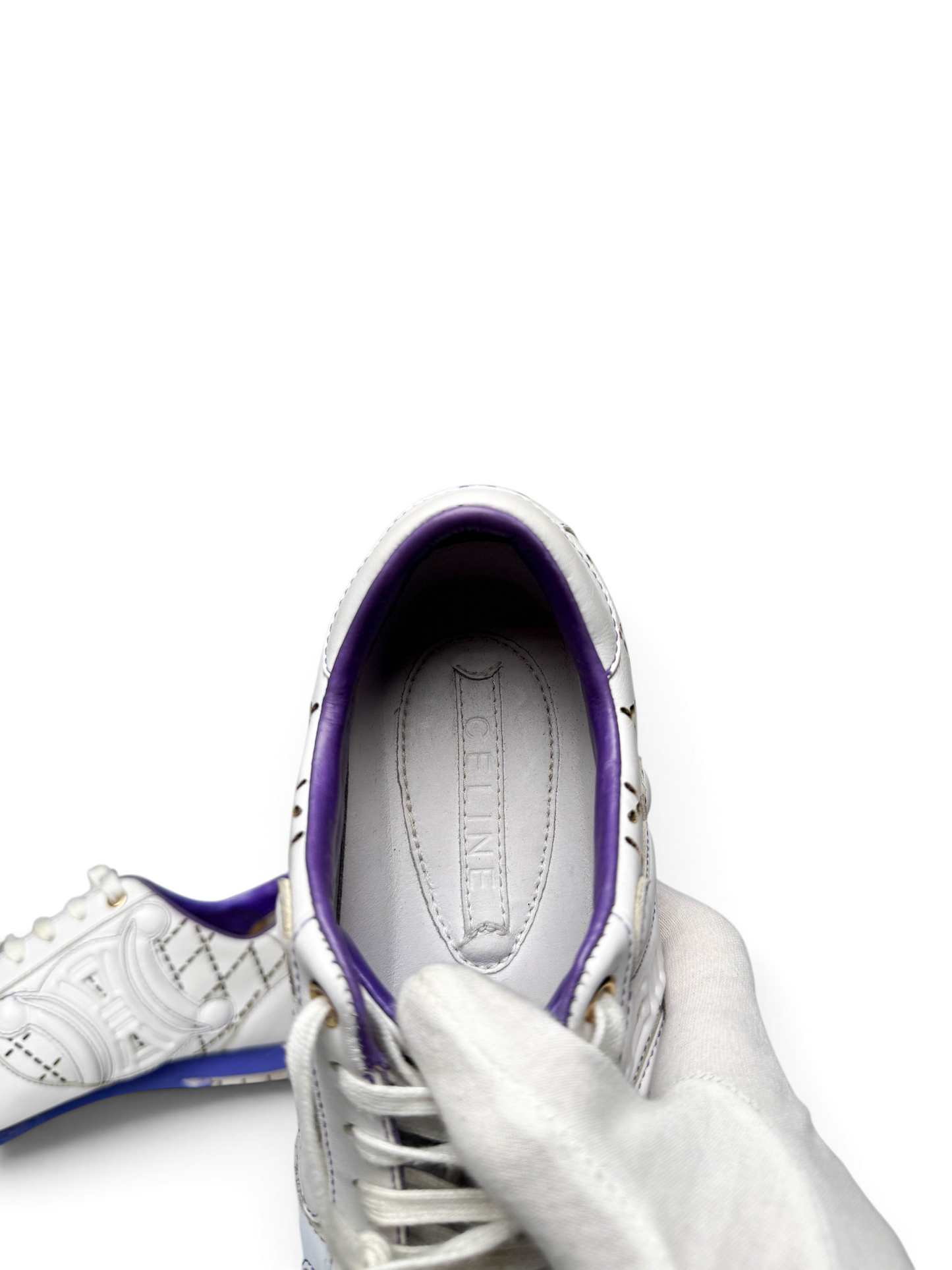 Celine Vintage Triomphe Sneaker (37)