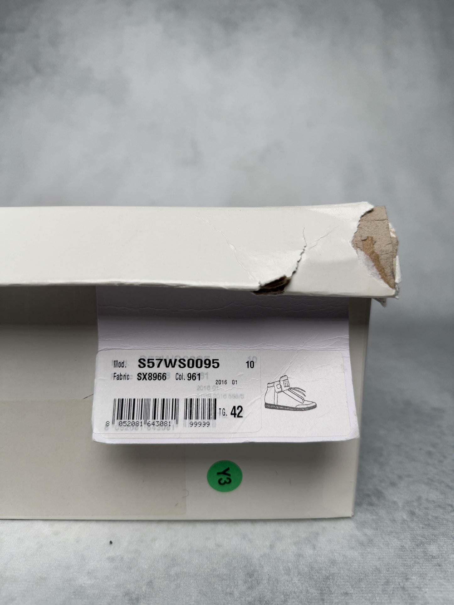 Maison Margiela Future High Dark Blue Suede (42)