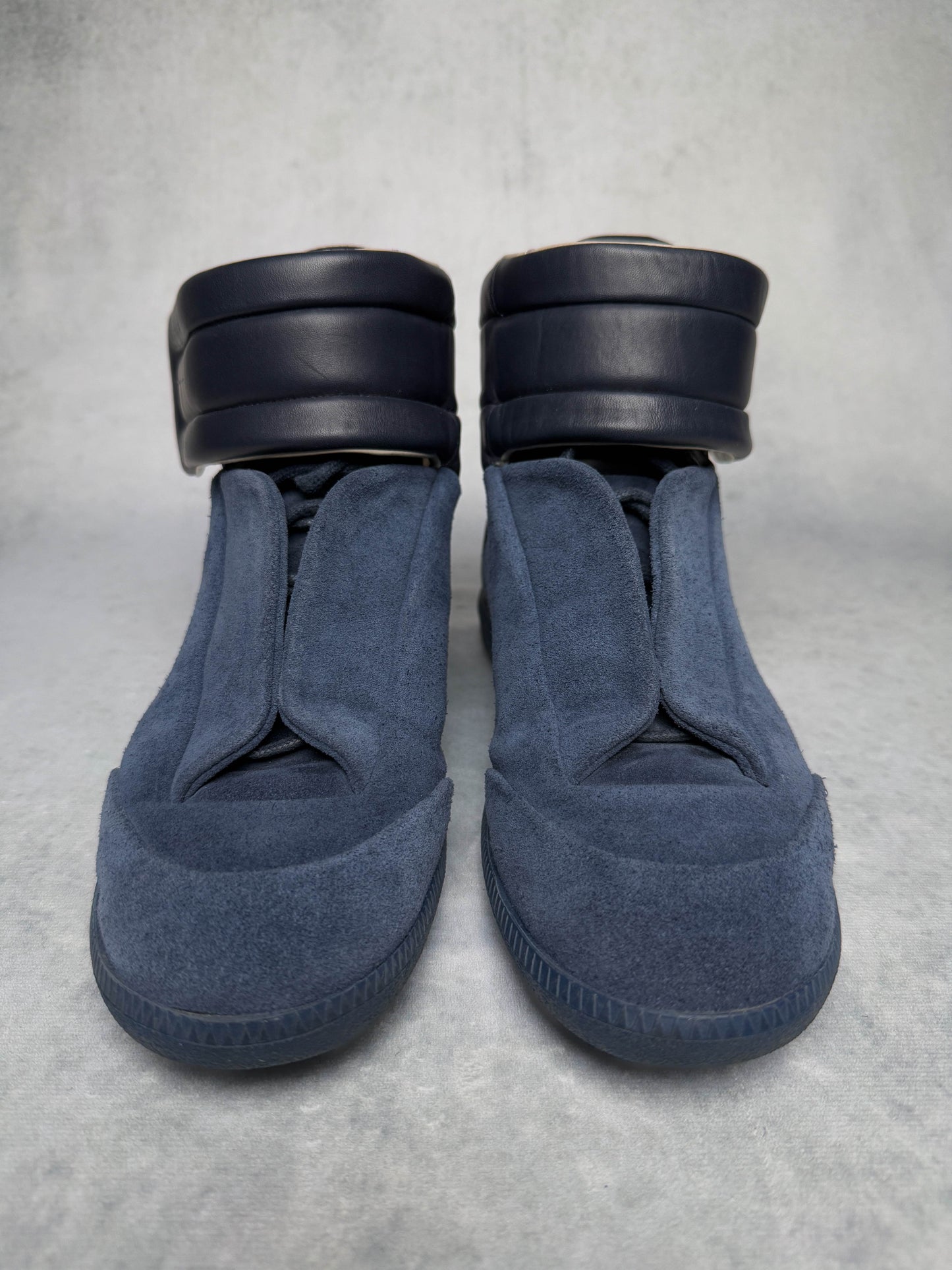 Maison Margiela Future High Dark Blue Suede (42)