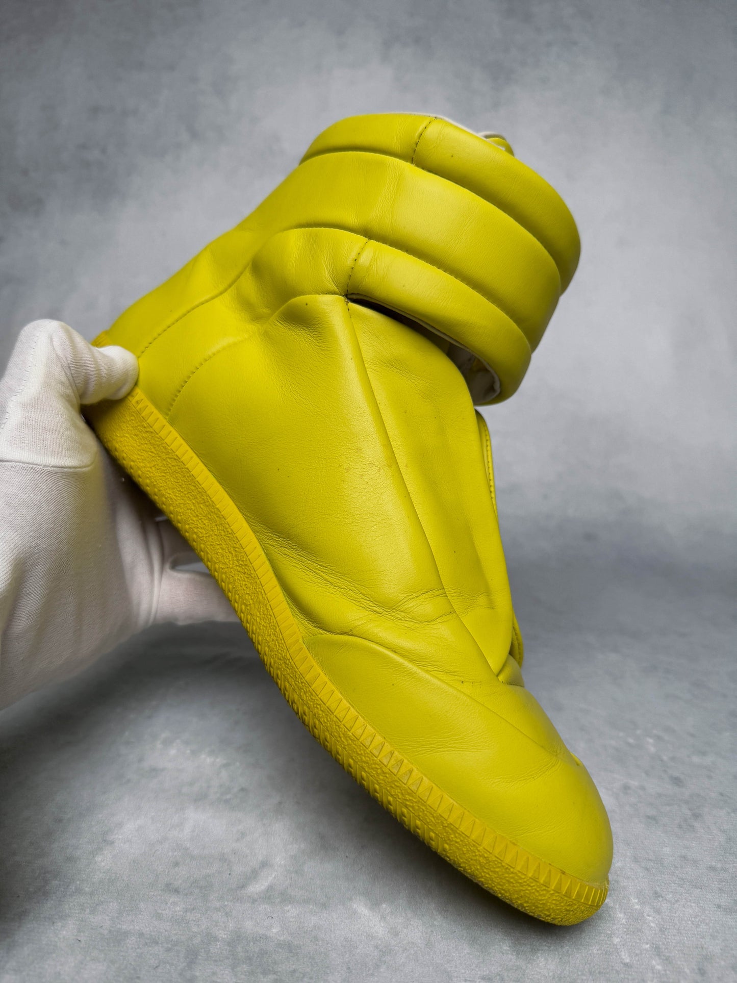 Maison Margiela Future High Yellow Leather (42)