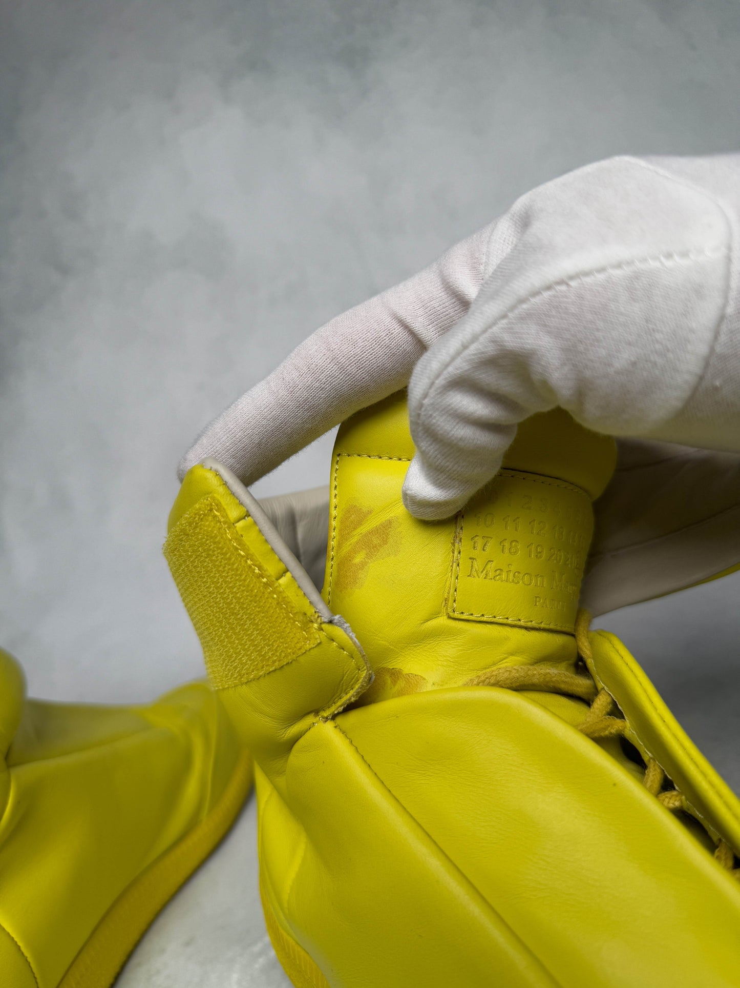 Maison Margiela Future High Yellow Leather (42)