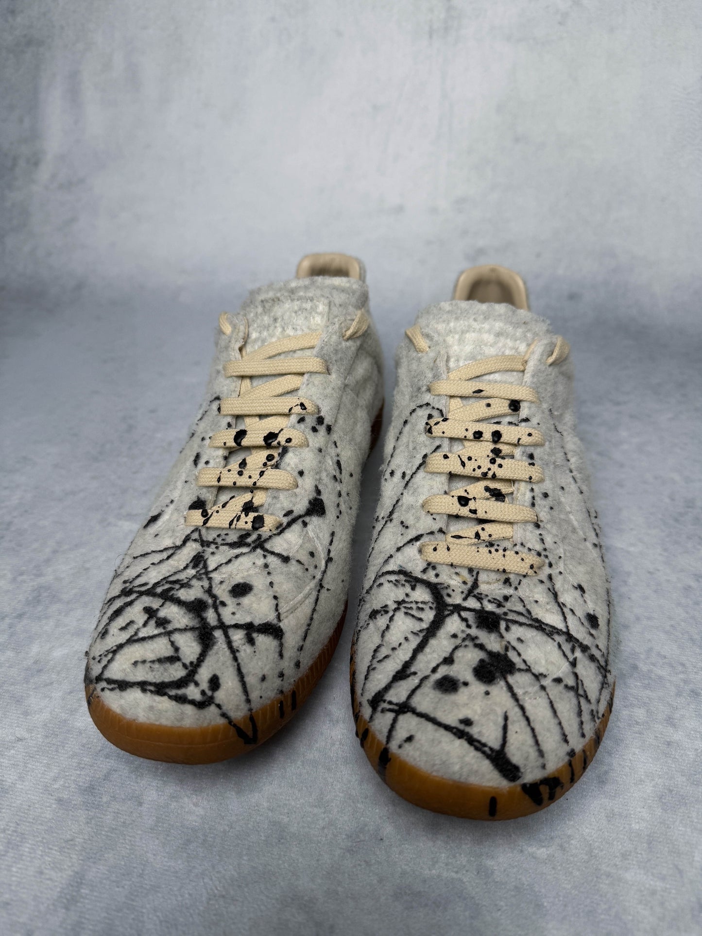 Maison Margiela Replica Felt Black Paint Splatter (42)