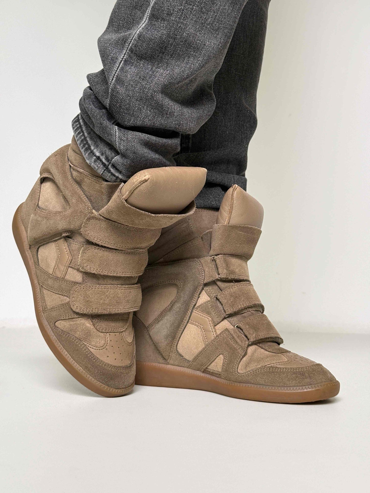 Isabel Marant Bekett Wedge Sneaker (36)