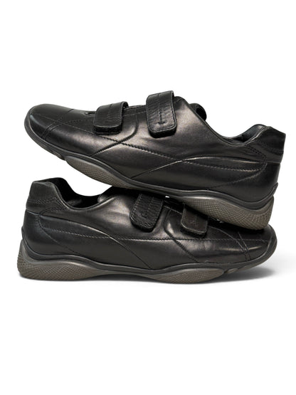 Prada Sport Vintage Trainer Black Leather (44)