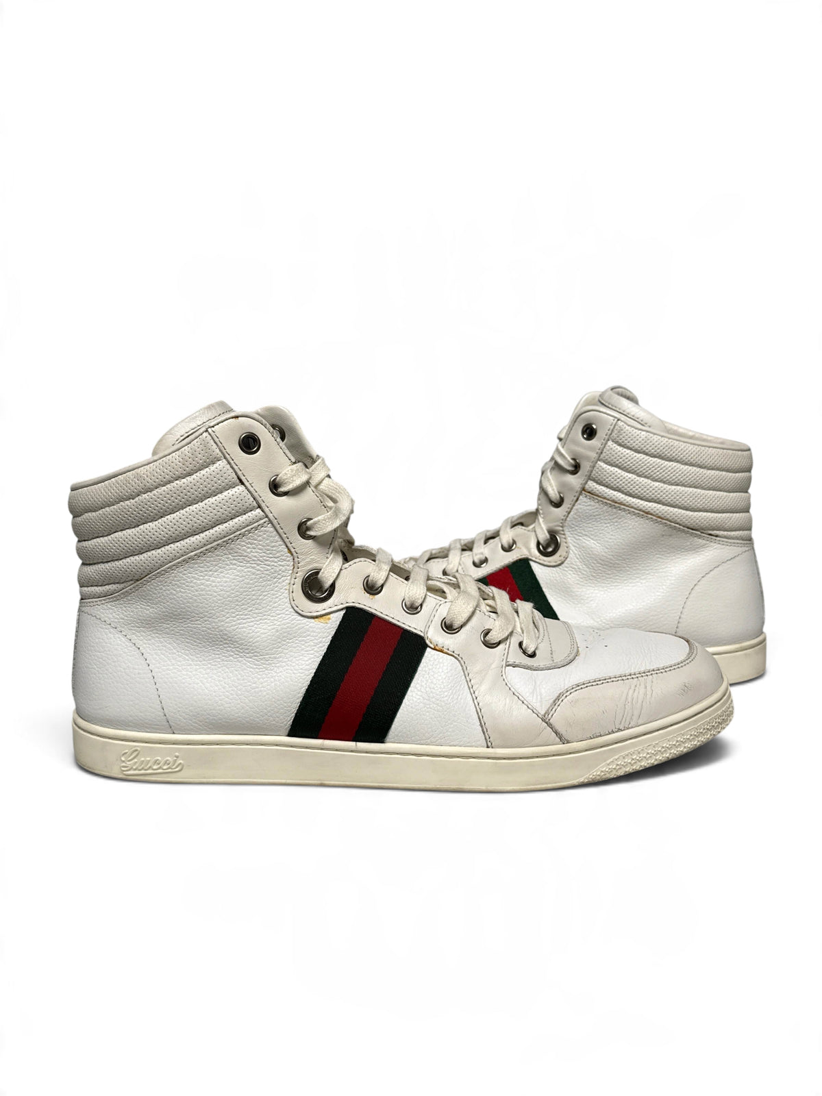 Gucci High-Top Sneaker Retro White