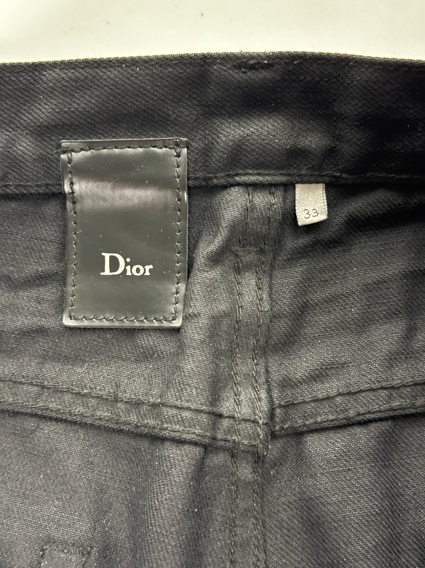 Dior Homme SS2007 'Gold Dust' Waxed Clawmark Denim (33)