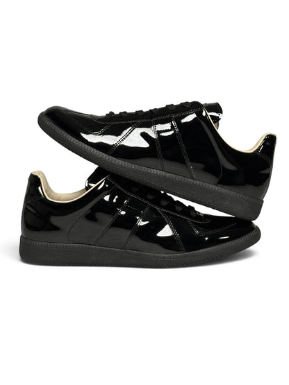 Maison Margiela Black Patent Leather GATs (41)