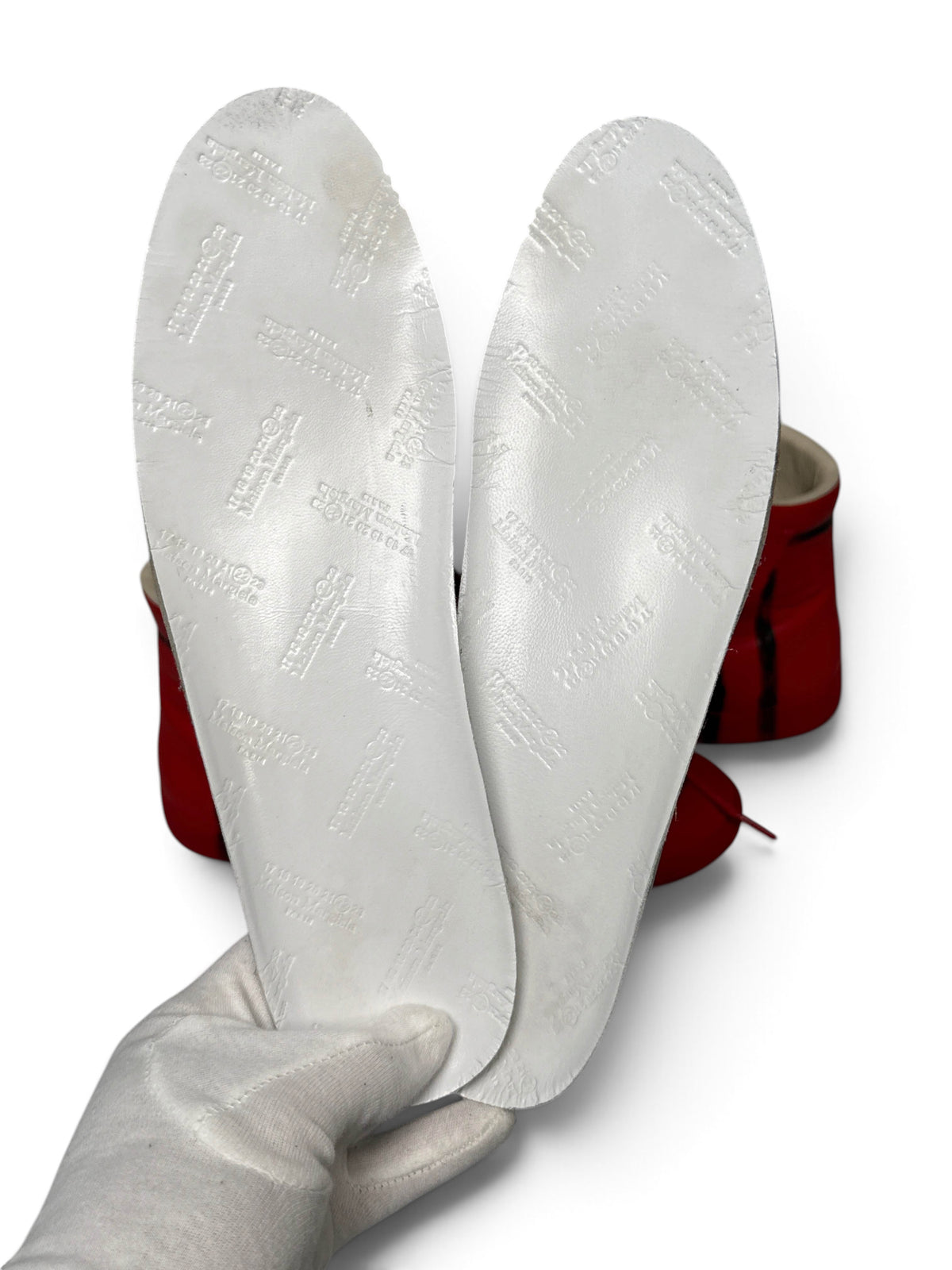 Maison Margiela Future High Red/Black Outline (43)