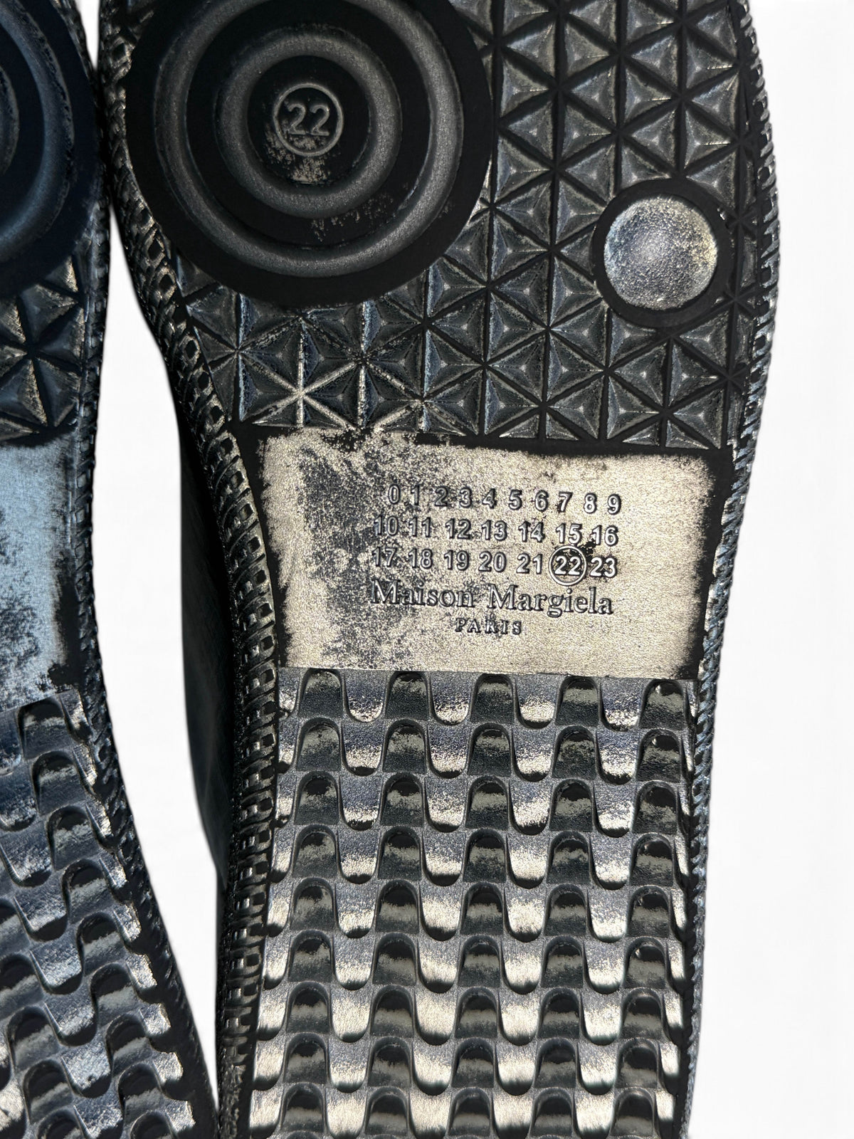 Maison Margiela Future Low Blue Metallic