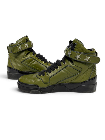 2013 Givenchy Tyson Stars Dark Green (44)