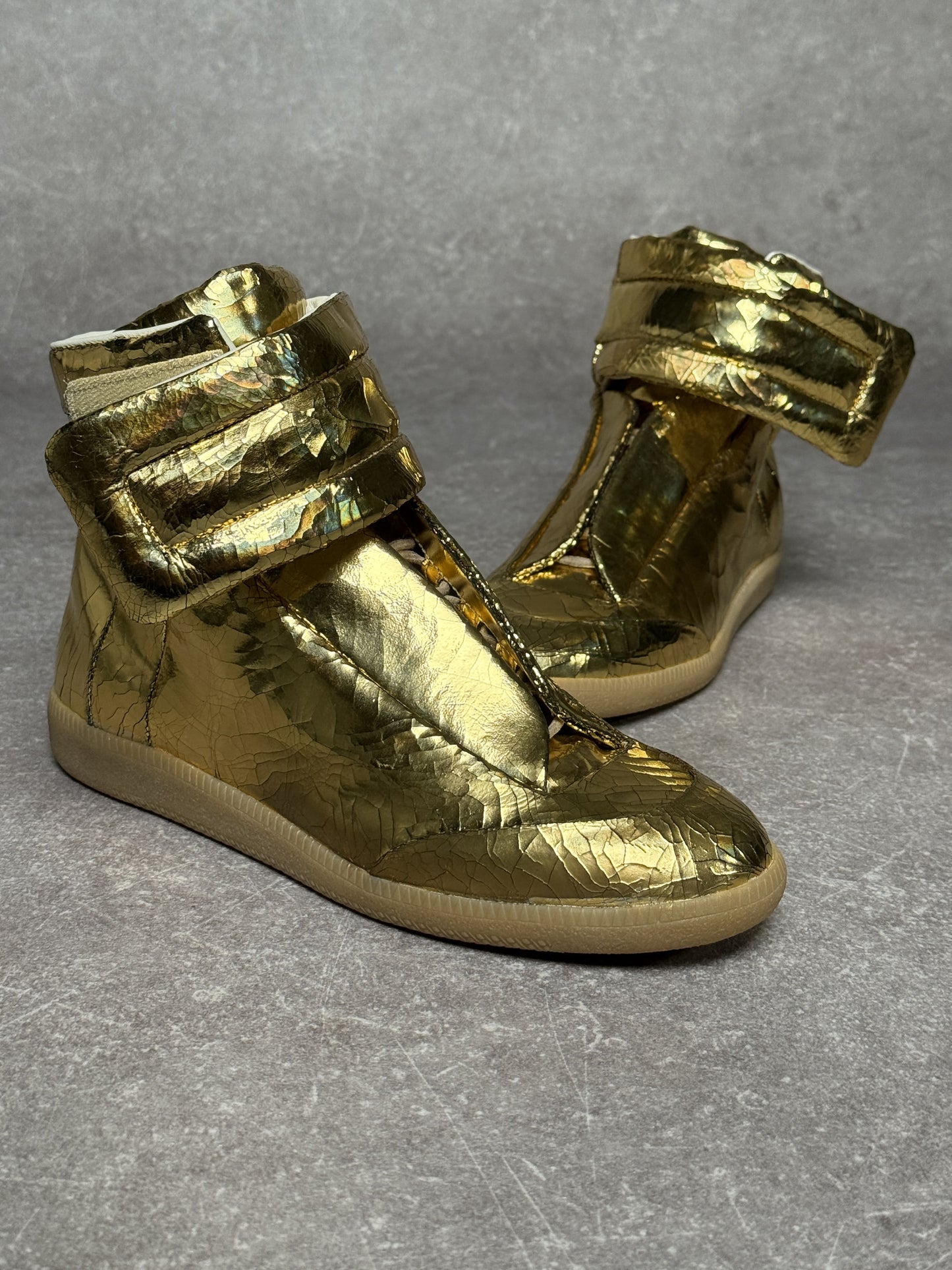 Maison Margiela Future High Cracked Gold (42)