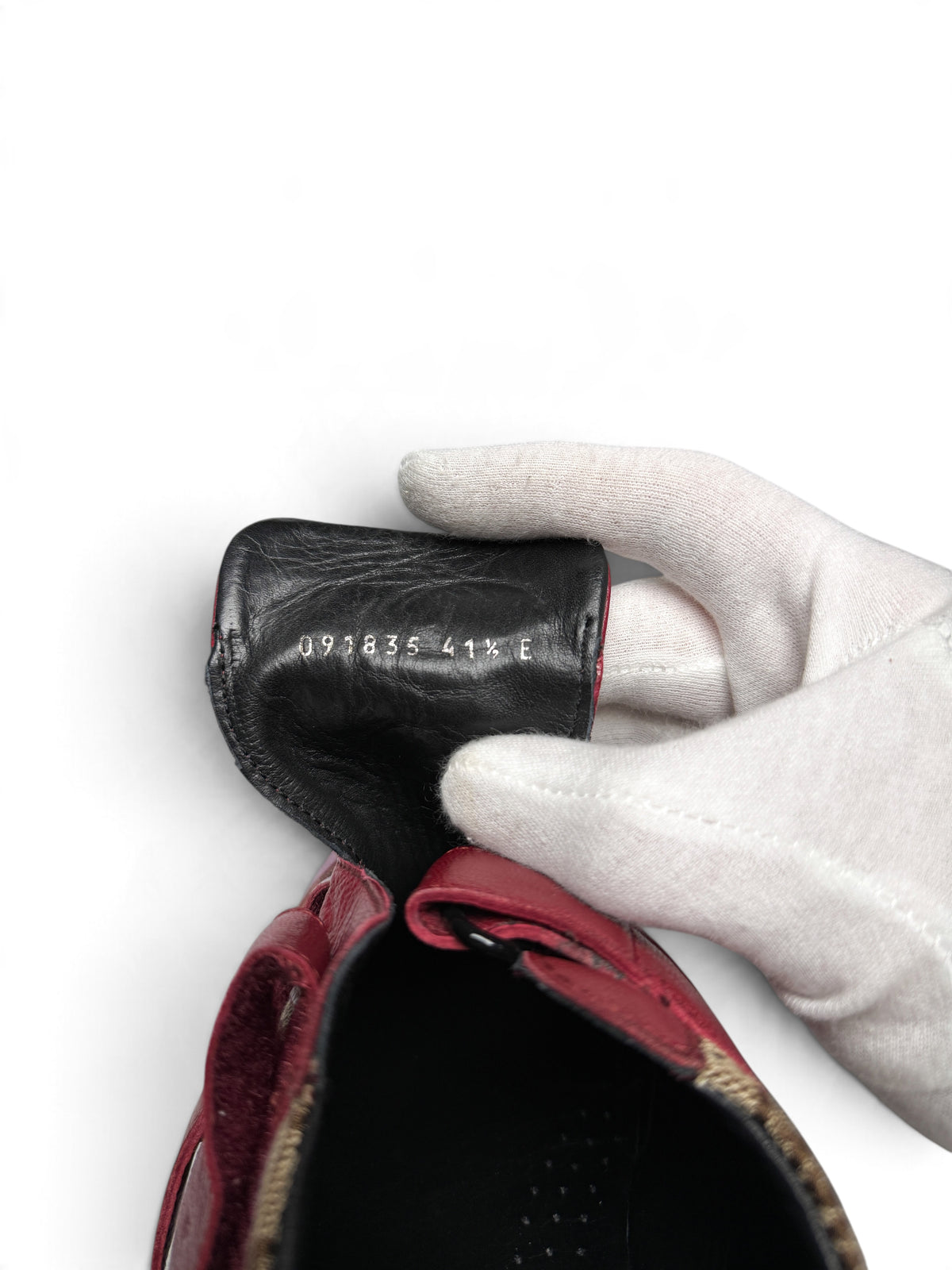 Gucci Vintage Monogram Sneaker Leather/Canvas Red