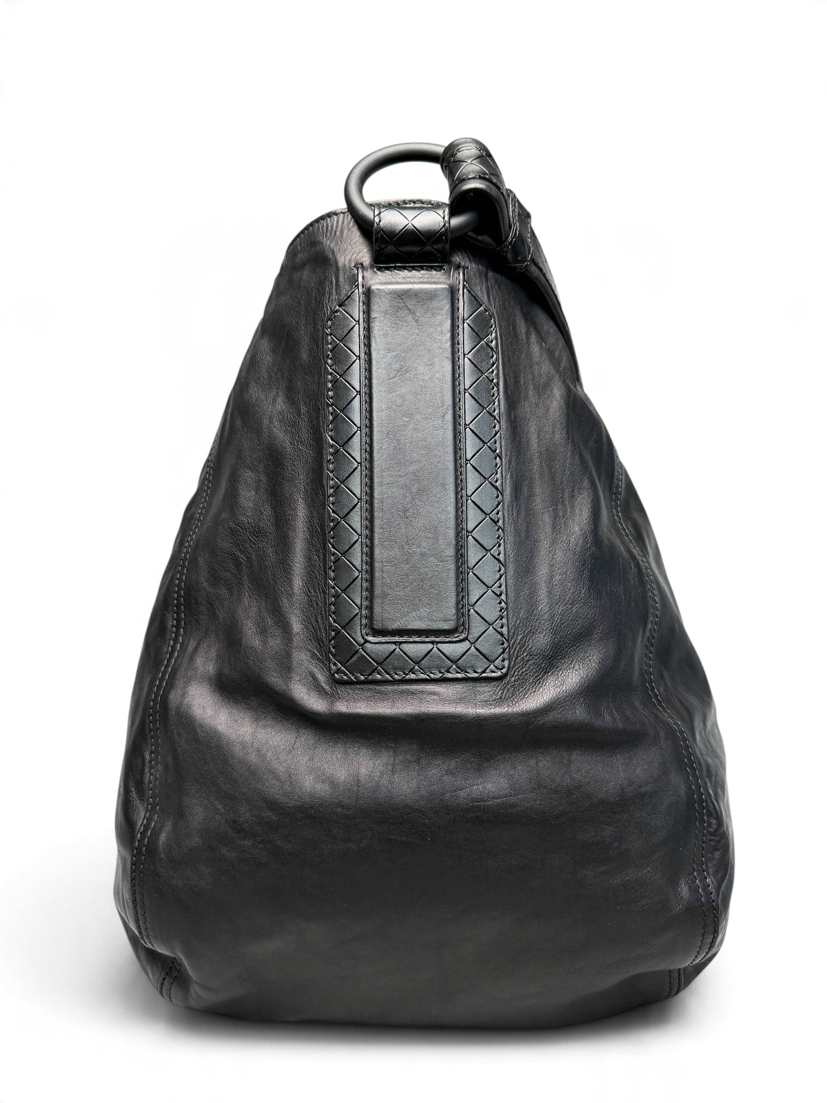 Bottega Veneta Large Intrecciato Strap Leather Bag