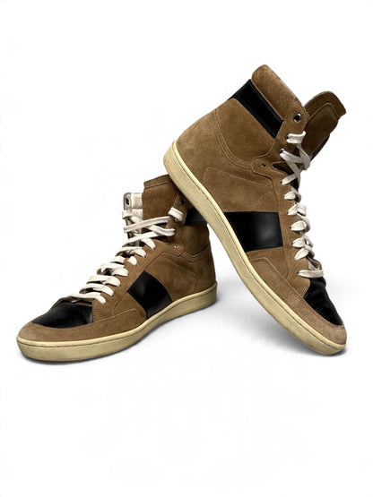 Saint Laurent SL/10H Brown Suede