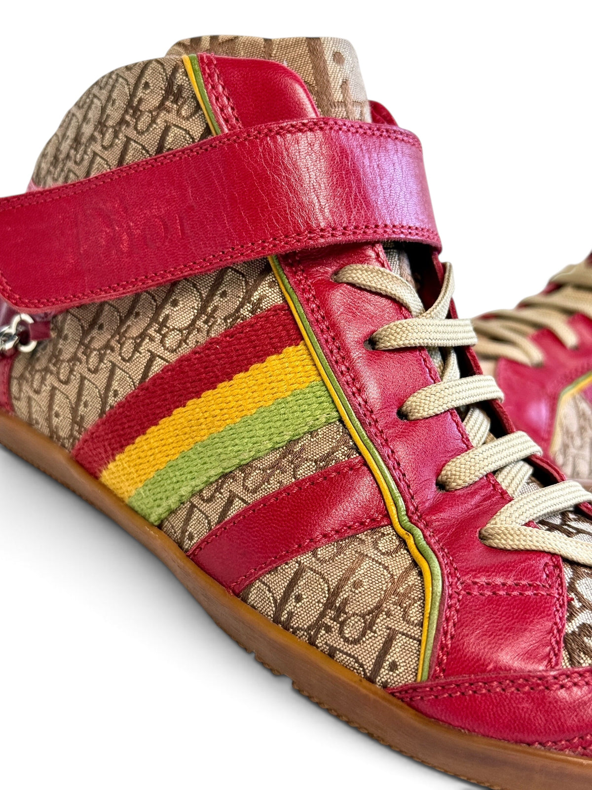 FW2004 Dior Rasta Chain Sneakers