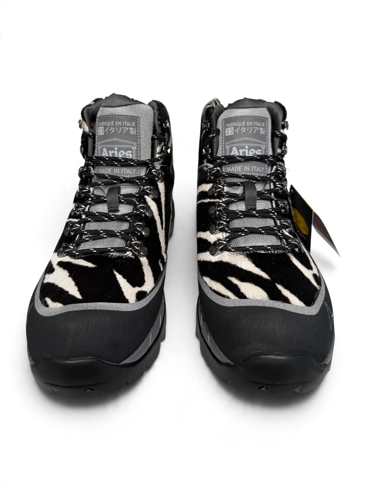 ROA x Aries Andreas Boots Pony Hair