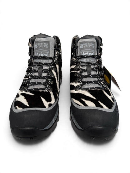 ROA x Aries Andreas Boots Pony Hair