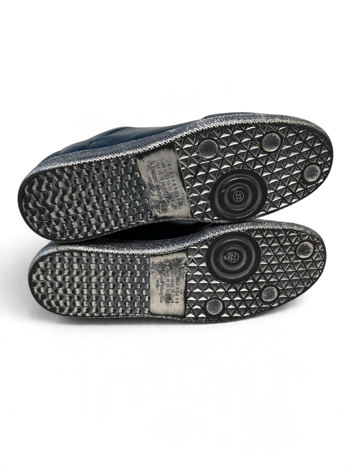 Maison Margiela Future Low Blue Metallic