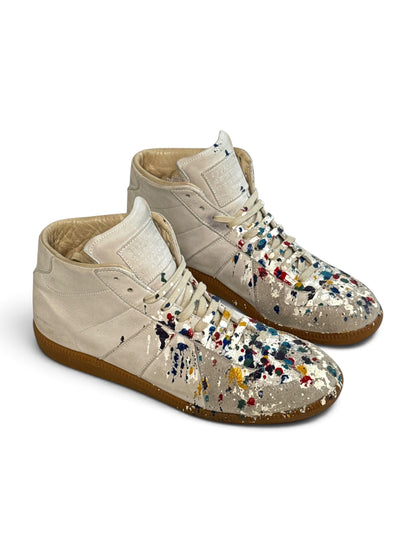 Maison Margiela Hightop GATs Paint Splatter 2012 (43)