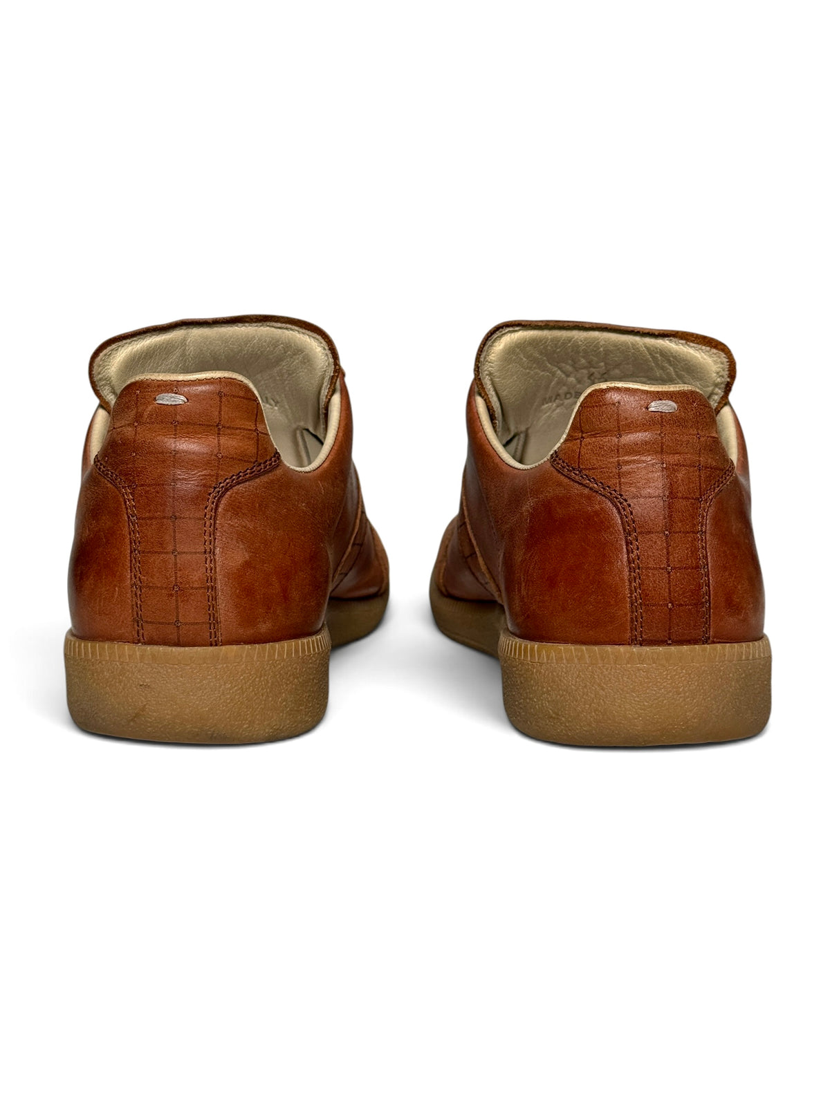 Maison Margiela 2014 Checkered GATs Brown