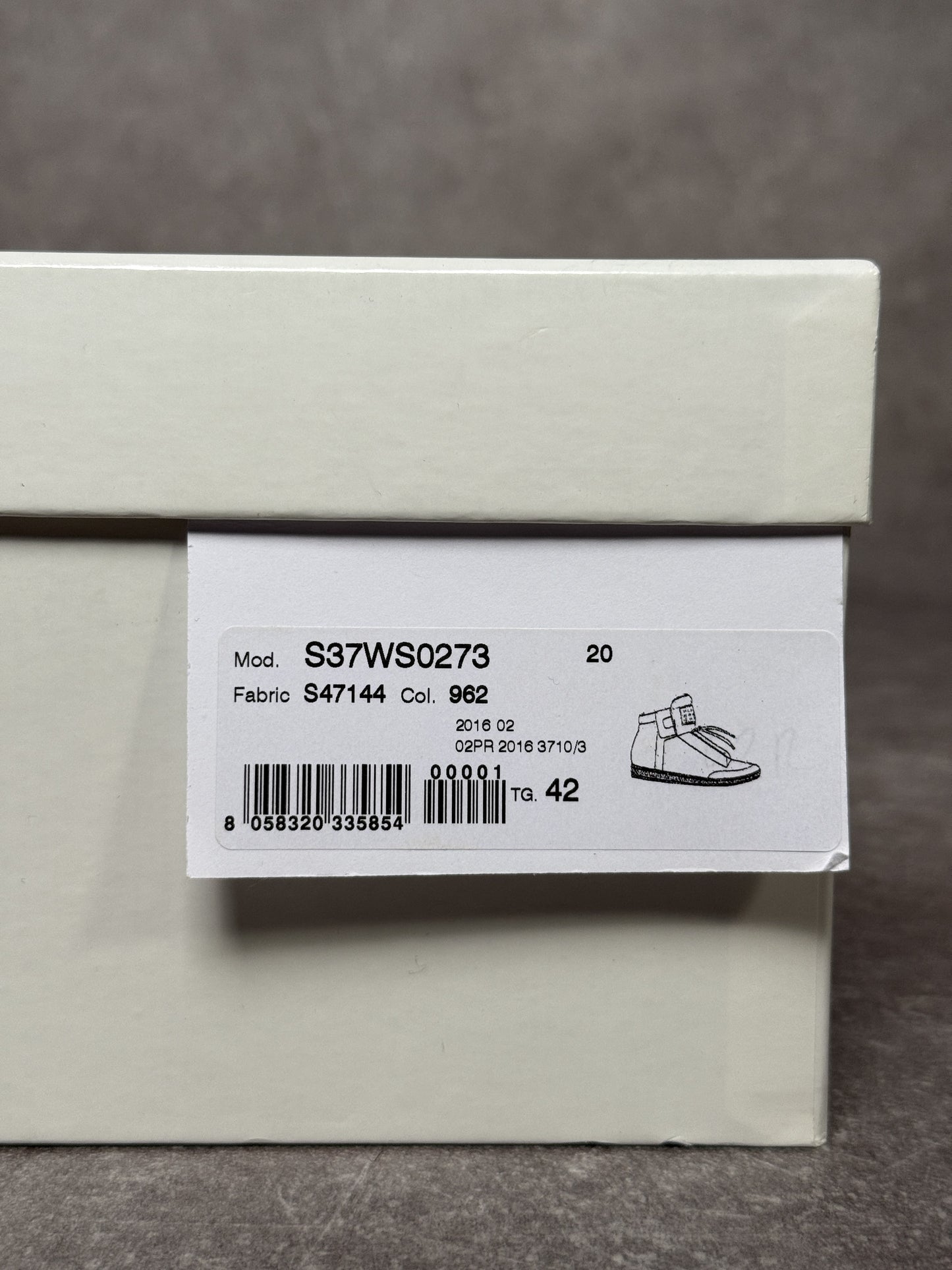 Maison Margiela Future High Cracked Gold (42)