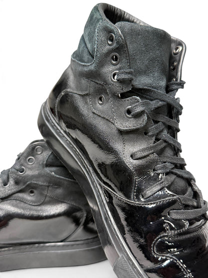 Balenciaga High-Top Sneaker Gradient Black