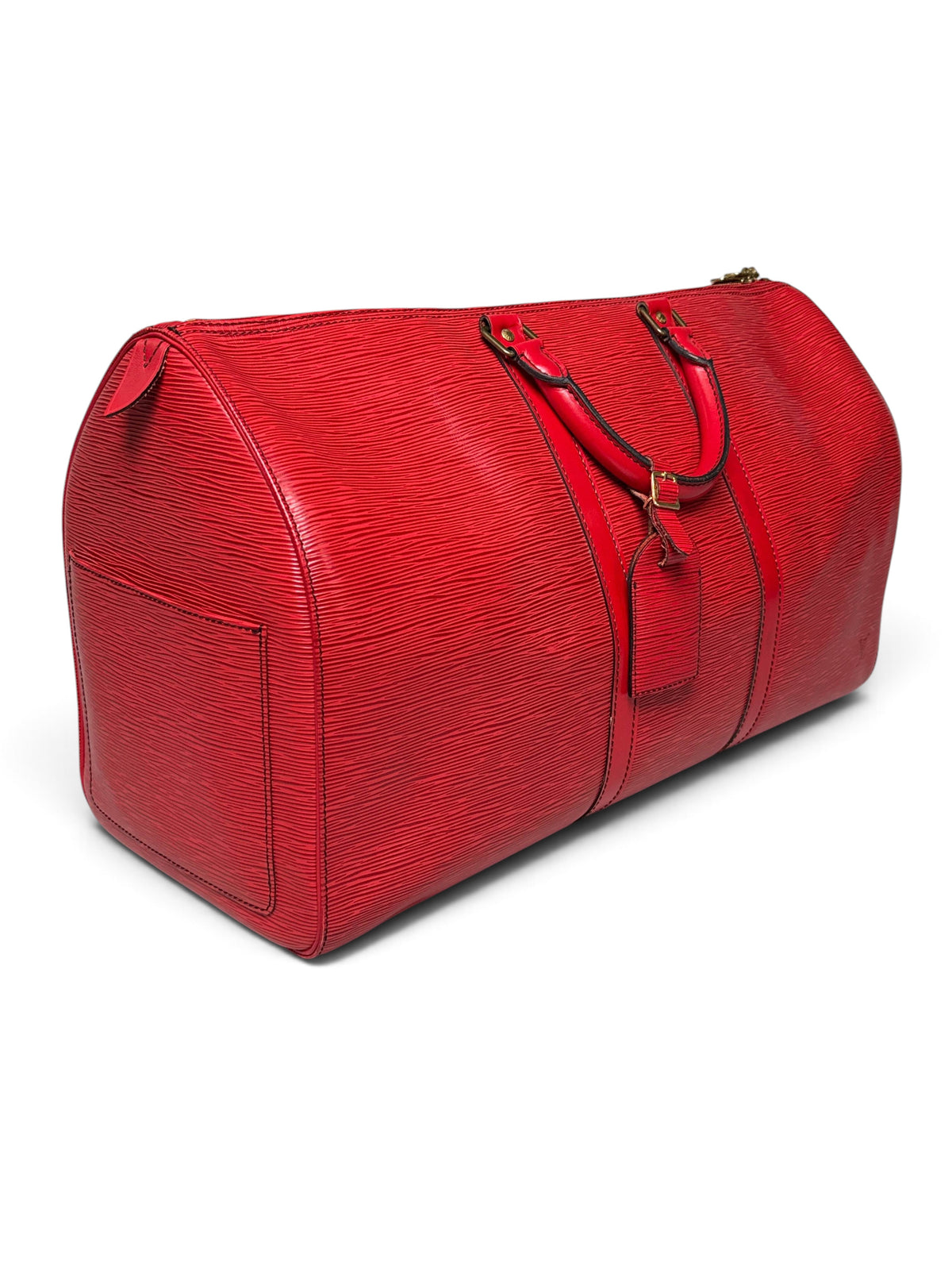 Louis Vuitton Keepall 50 Epi Leather Red 2010