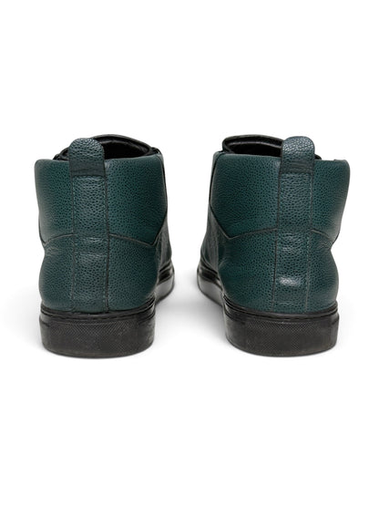 Balenciaga Arena High Full Grain Leather Petrol (44.5)