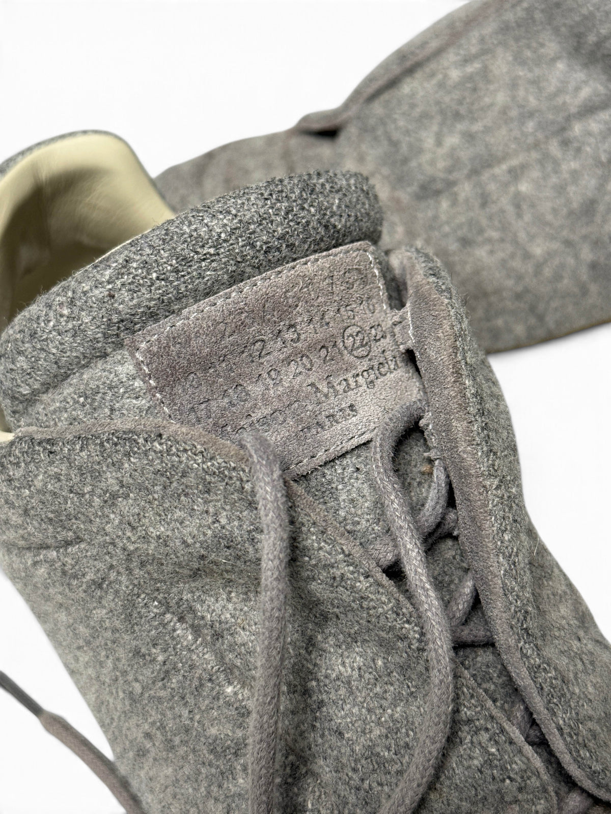 Maison Margiela Future Low Grey Felt