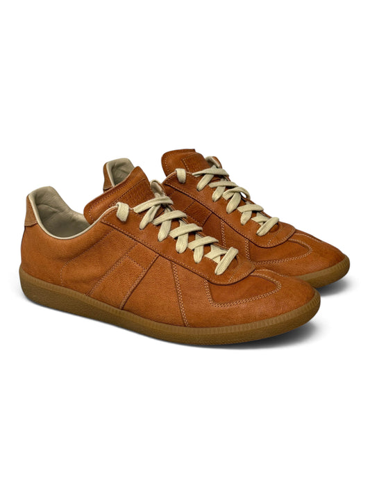 Maison Margiela Replica Low Grained Leather Caramel (43)