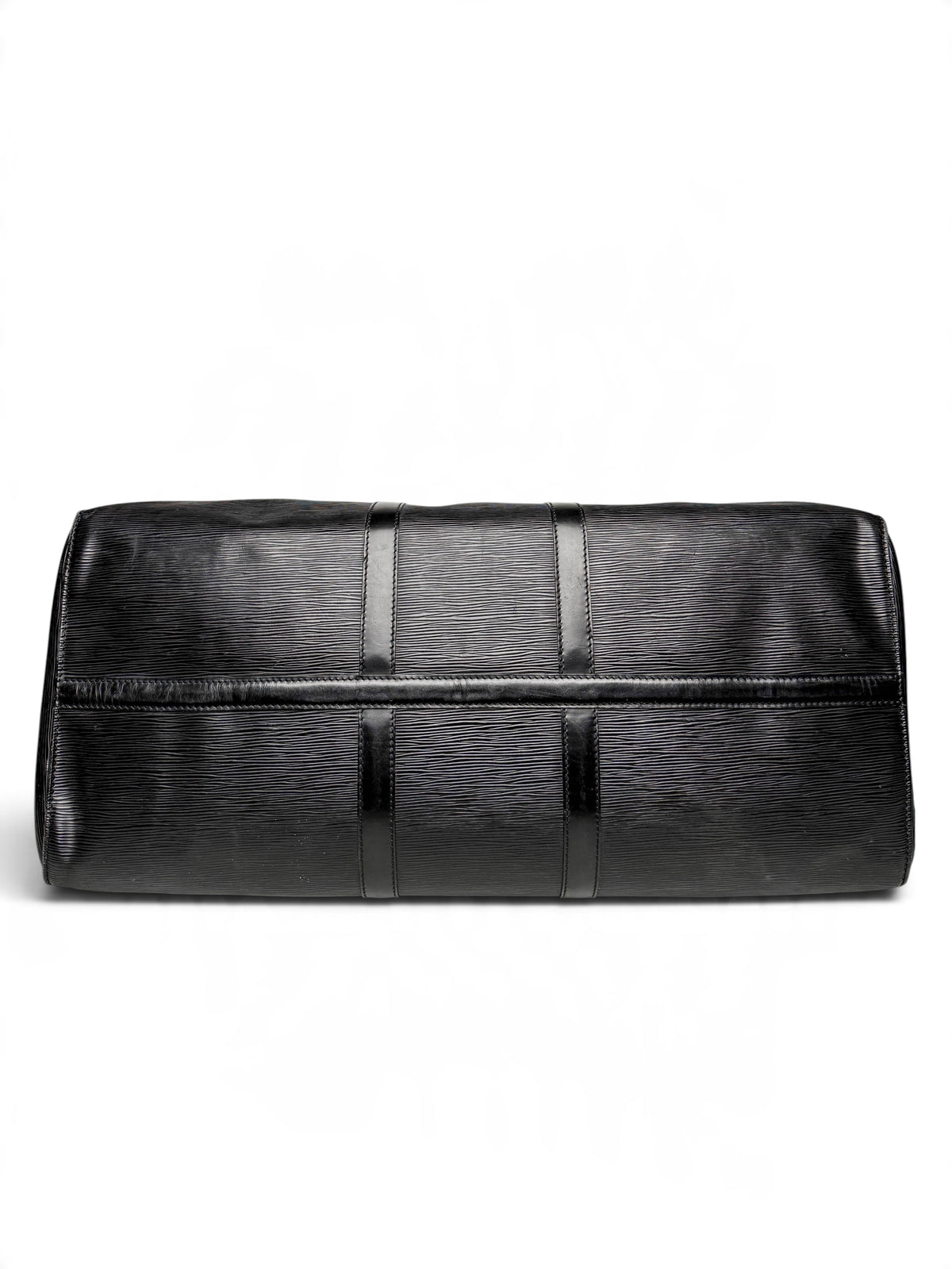 Louis Vuitton 1993 Keepall 55 Black Epi Leather