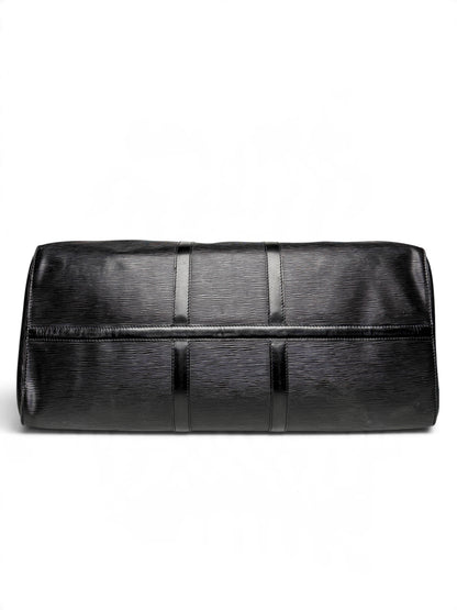 Louis Vuitton 1993 Keepall 55 Black Epi Leather