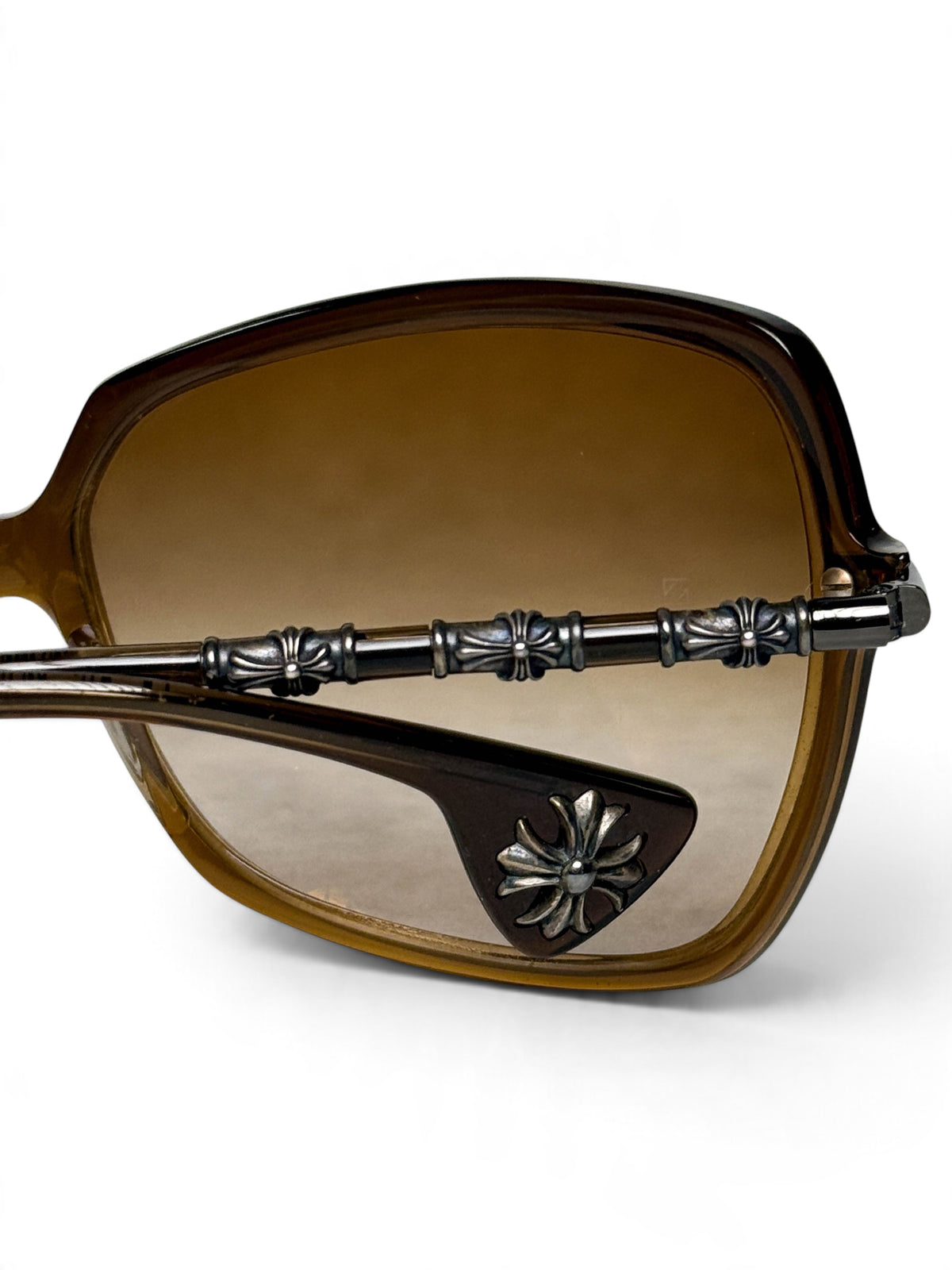Chrome Hearts IKU-IKU Sunglasses Brown