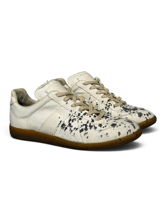 Maison Margiela GAT White Denim Paint Splatter (42)