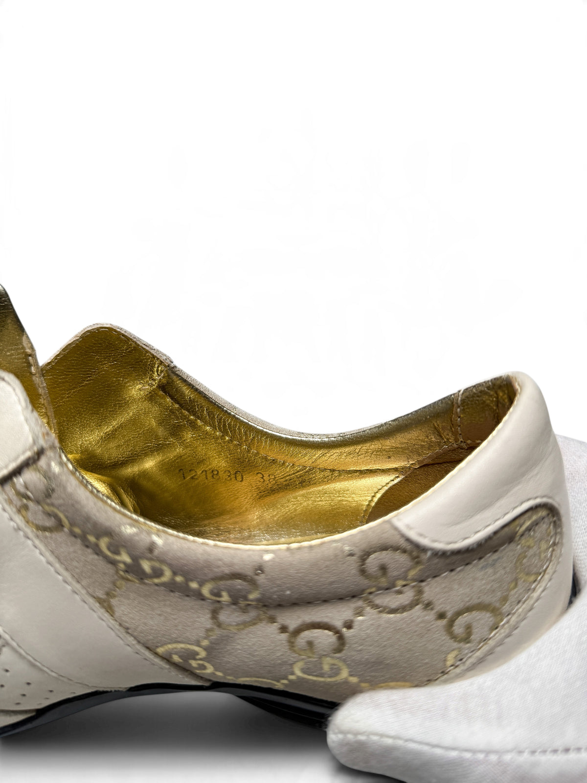 Gucci Vintage Monogram Sneaker Leather/Suede