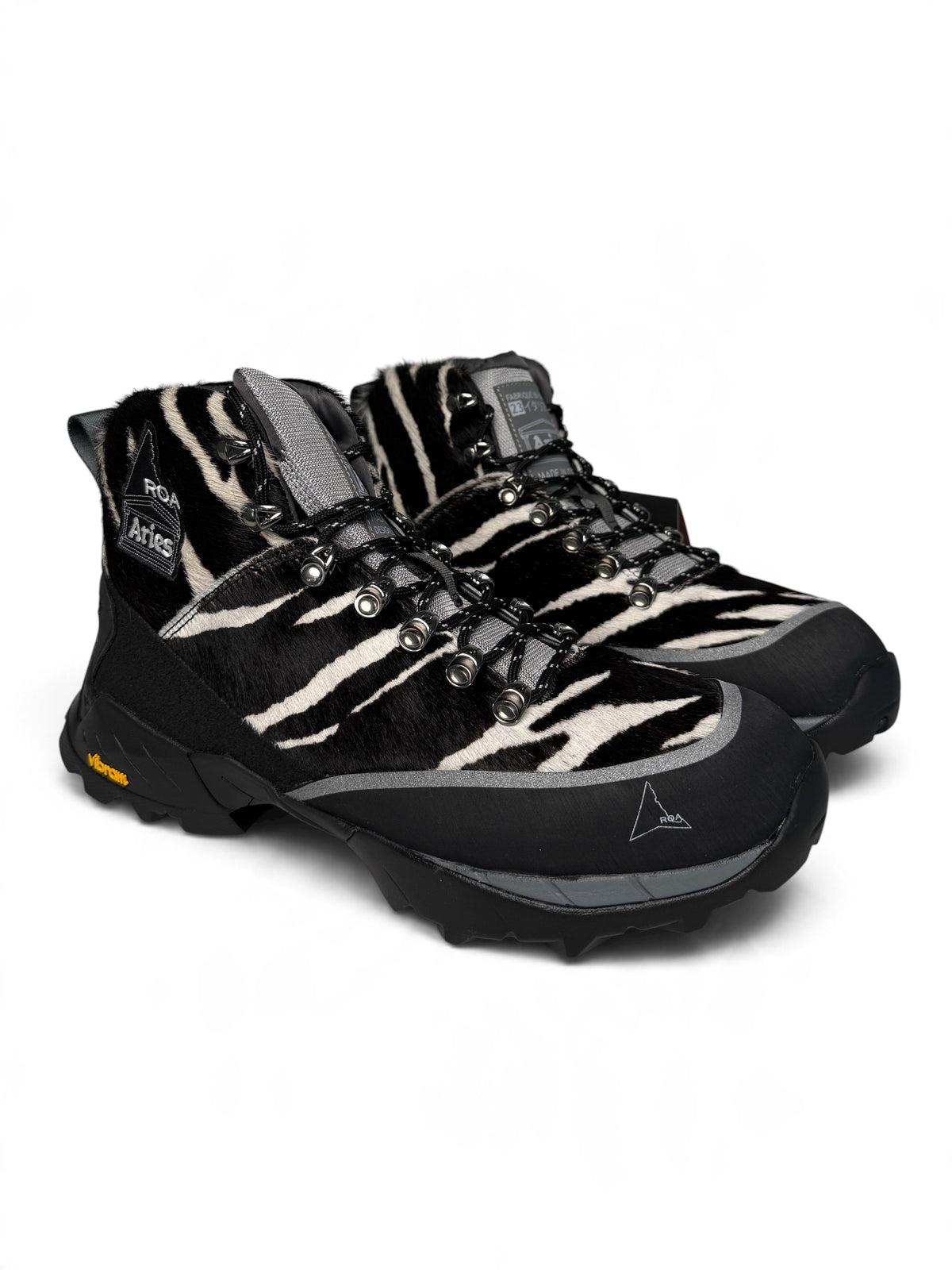 ROA x Aries Andreas Boots Pony Hair