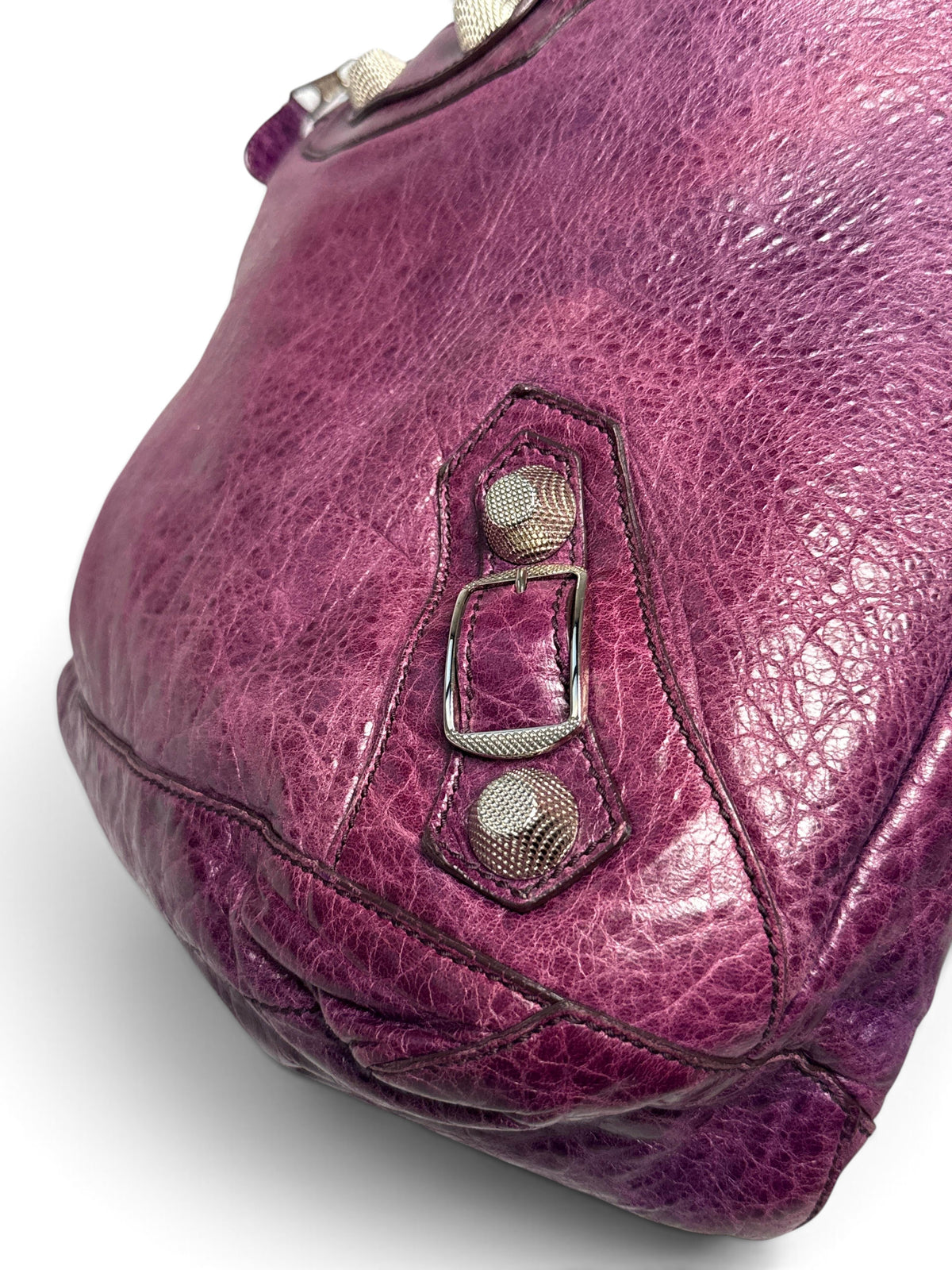 Balenciaga Day Hobo Bag Purple Giant 21