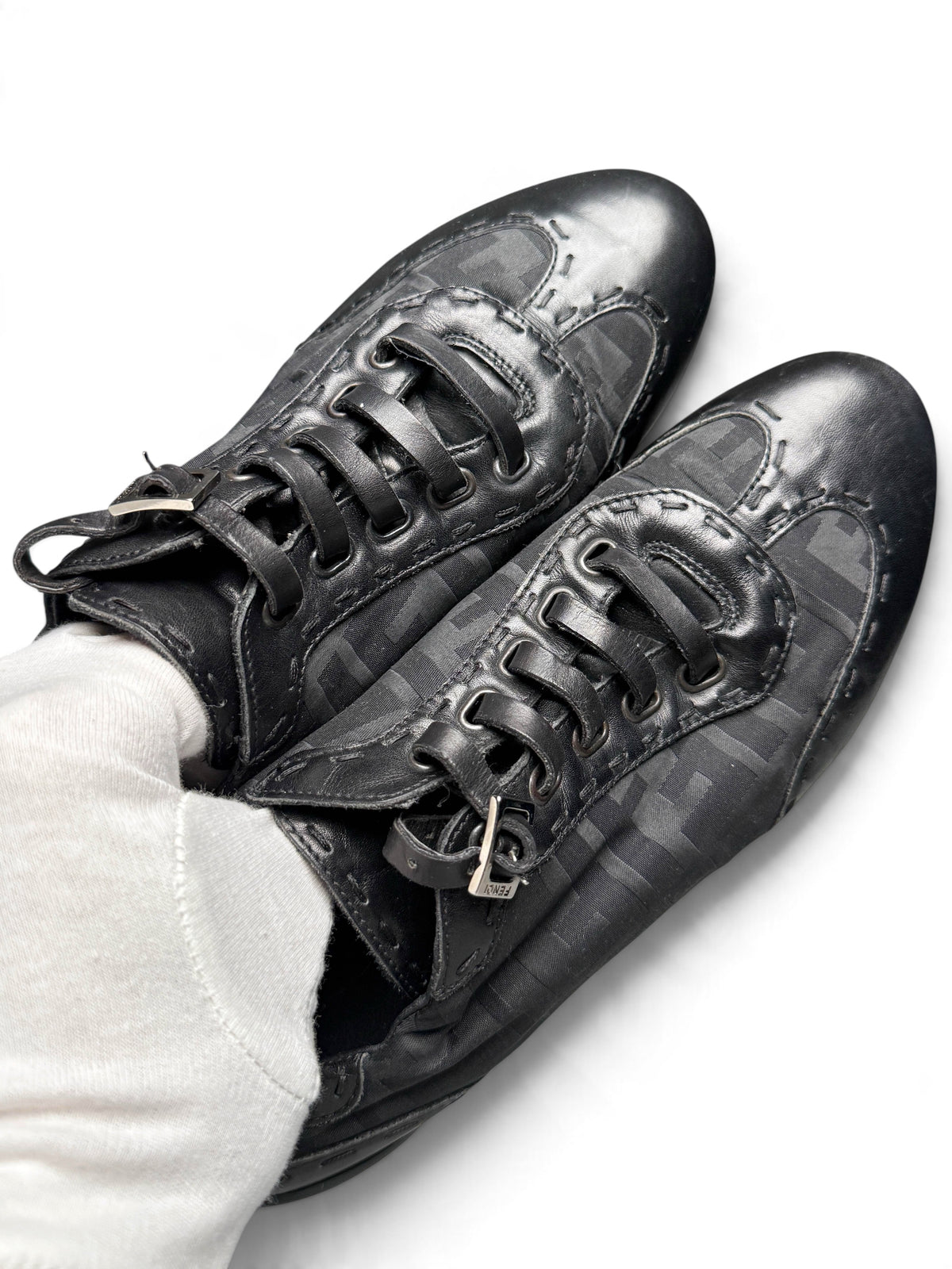 Fendi Vintage Monogram Sneaker Black