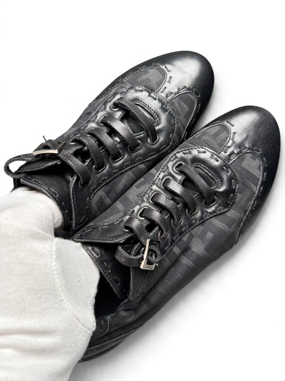 Fendi Vintage Monogram Sneaker Black