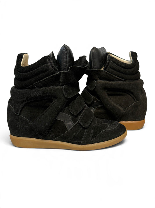 Isabel Marant Bekett Wedge Sneaker Black