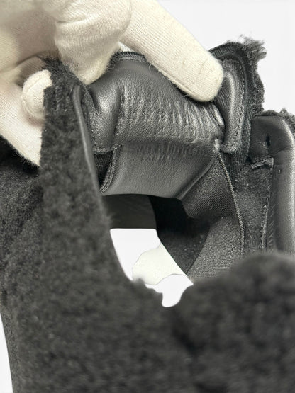 Maison Margiela Black Faux Shearling GATs (43)