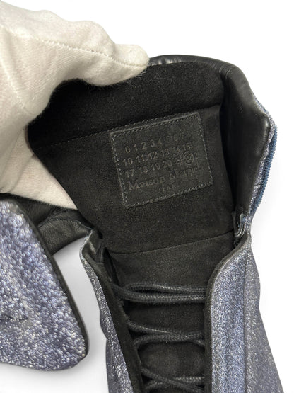 Maison Margiela Future High Glitter Dark Blue