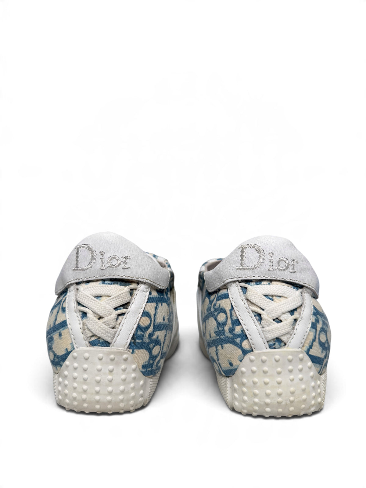 Dior Vintage Monogram Sneaker Canvas/Leather Blue/White