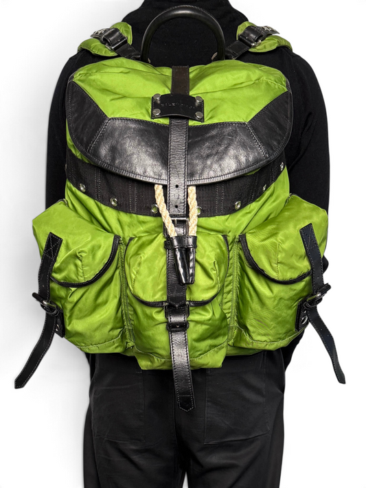 Balenciaga Nylon/Leather Backpack Sample