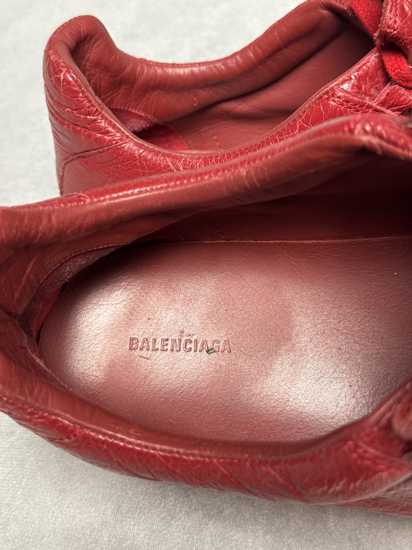 Balenciaga Arena Low Red (46)
