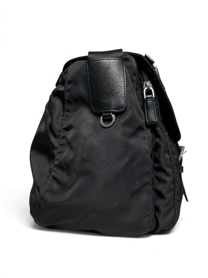 Prada Large Messenger Bag Nylon/Saffiano Leather